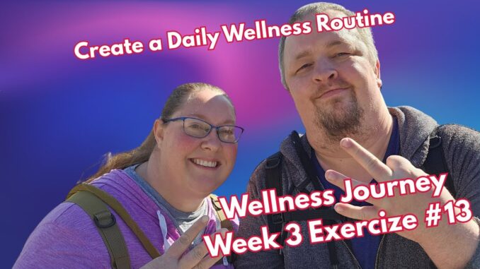Create a Daily Wellness Routine Create a Daily Wellness Routine