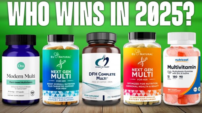 TOP 5 Best Multivitamins 2025 TOP 5 Best Multivitamins 2025